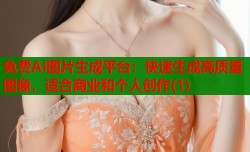 免费AI图片生成平台：快速生成高质量图像，适合商业和个人创作(1)