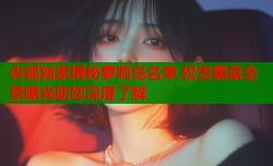 央视独家揭秘萝莉岛名单 权贵黑幕全景曝光助您深度了解