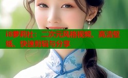 i8萝莉社：二次元风格视频、高清壁纸、快速剪辑与分享