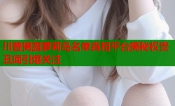 川普揭露萝莉岛名单真相平台揭秘权贵丑闻引爆关注