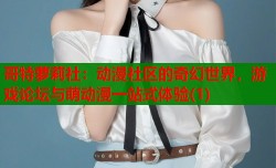 哥特萝莉社：动漫社区的奇幻世界，游戏论坛与萌动漫一站式体验(1)