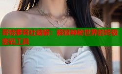 哥特萝莉社破解：解锁神秘世界的终极密码工具