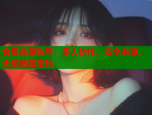 会员共享账号：多人协作、安全共享、无需暴露密码  第1张
