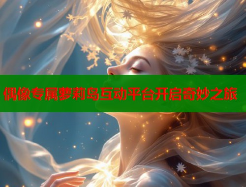 偶像专属萝莉岛互动平台开启奇妙之旅  第1张