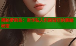 揭秘萝莉岛：奢华私人乐园背后的黑暗秘密