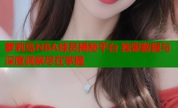 萝莉岛NBA球员揭秘平台 独家数据与深度洞察尽在掌握