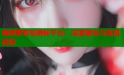 梅根萝莉岛揭秘平台：深度曝光与真相追踪