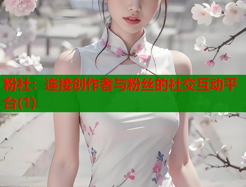 粉社：连接创作者与粉丝的社交互动平台(1)  第1张