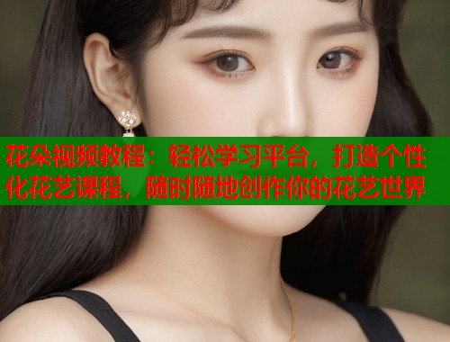 花朵视频教程：轻松学习平台，打造个性化花艺课程，随时随地创作你的花艺世界  第1张