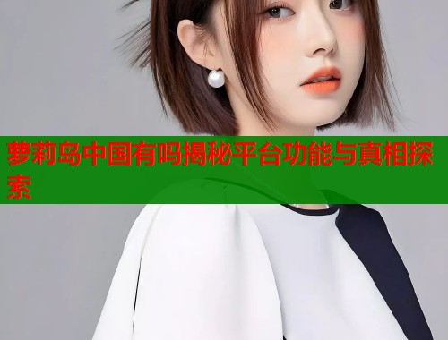 萝莉岛中国有吗揭秘平台功能与真相探索  第1张