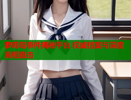 萝莉岛事件揭秘平台 权威档案与深度真相直击  第1张