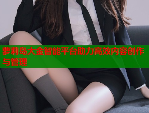萝莉岛大金智能平台助力高效内容创作与管理  第1张